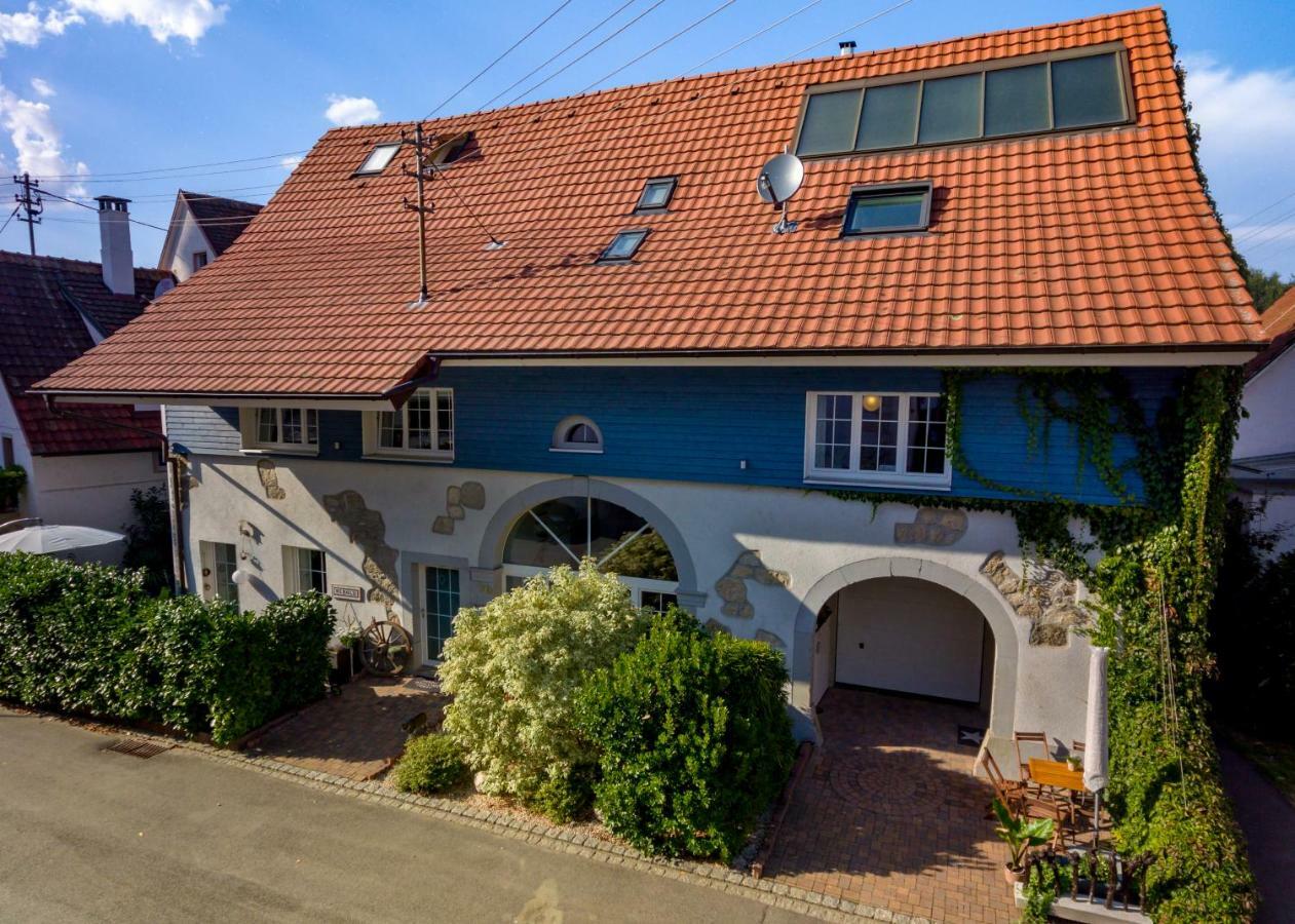 Ferienloft In Der Blauen Scheune Binzen Esterno foto